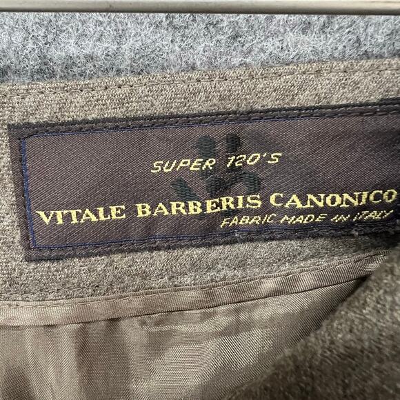 Brooks Brothers Pants Womens 12 Petite Wool Super 120s Vitale Barberis Canonico - Picture 11 of 13